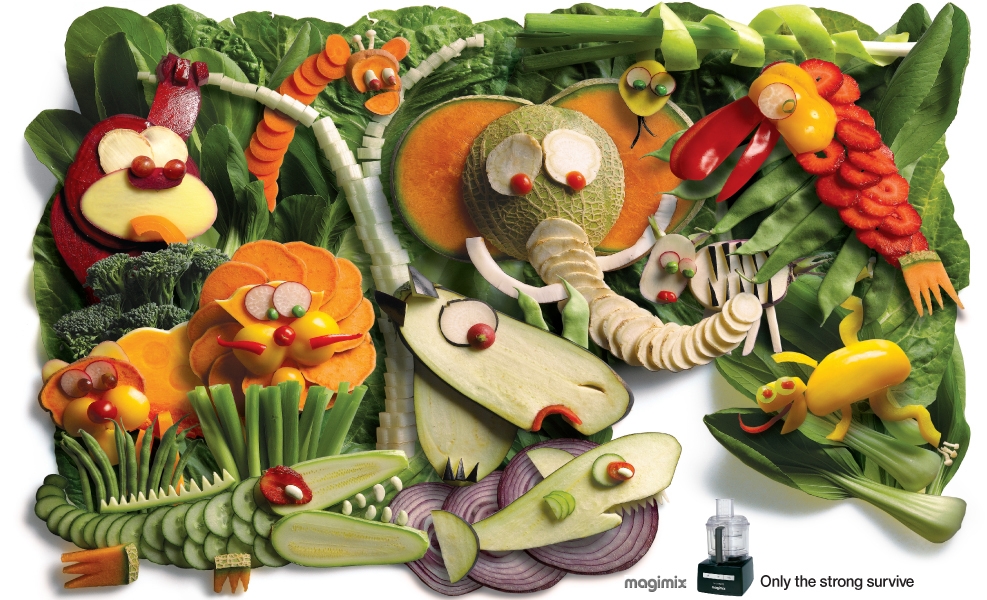 Art-vegetables Arte con Verduras