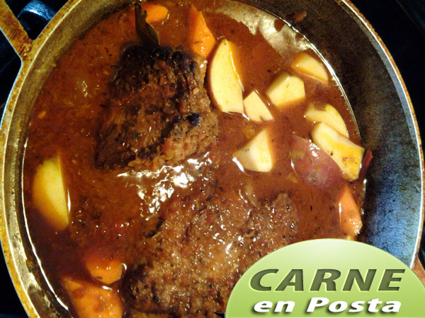 Carne-en-posta-con-la-papa Carne en Posta | Posta Negra Cartagenera | Que Cocinar
