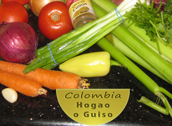 Guiso-4 Hogao Colombiano Receta | Receta de Guiso