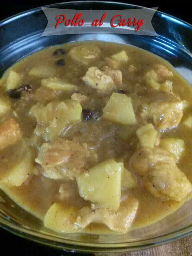 Pollo-al-curry-2 Pollo Al Curry Con Manzana Y Leche De Coco