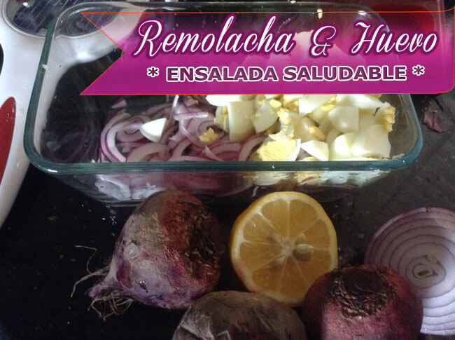 Ensalada-de-Remolacha-y-Huevo-2 Ensalada de Remolacha y Huevo | Recetas Con Ensaladas