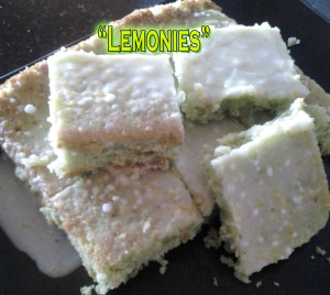 Brownies de Limón