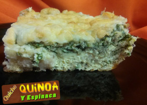 Tarta de Quinua con Espinaca