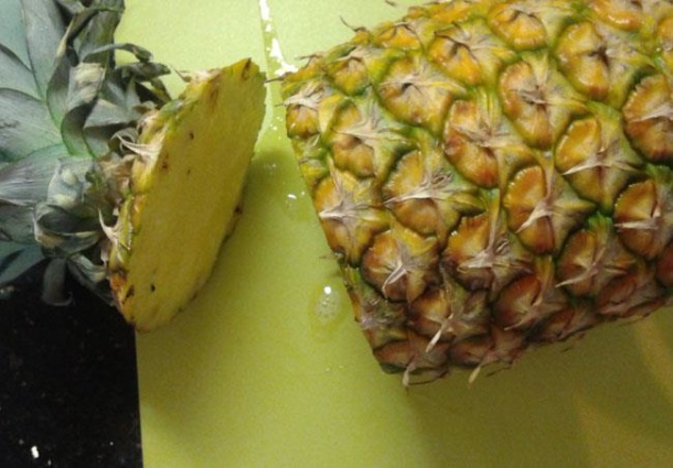 Cómo Partir La Piña | Pasos Con Fotos Para Cortar Piña