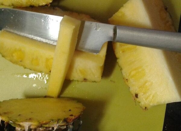 Cómo Partir La Piña | Pasos Con Fotos Para Cortar Piña